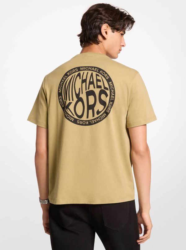 Michael Kors Graphic Logo Cotton Jersey T-Shirt - Preorder