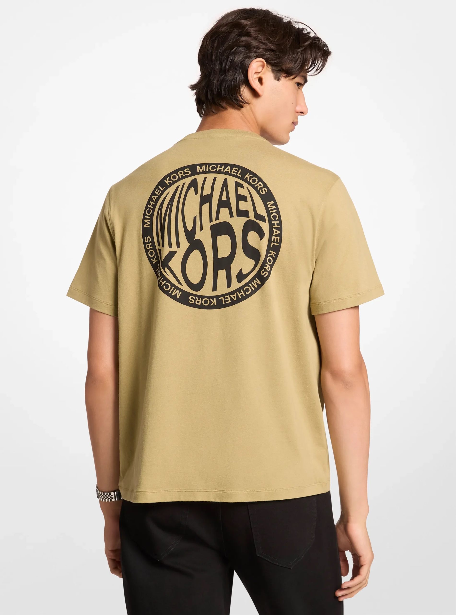 Michael Kors Graphic Logo Cotton Jersey T-Shirt - Preorder