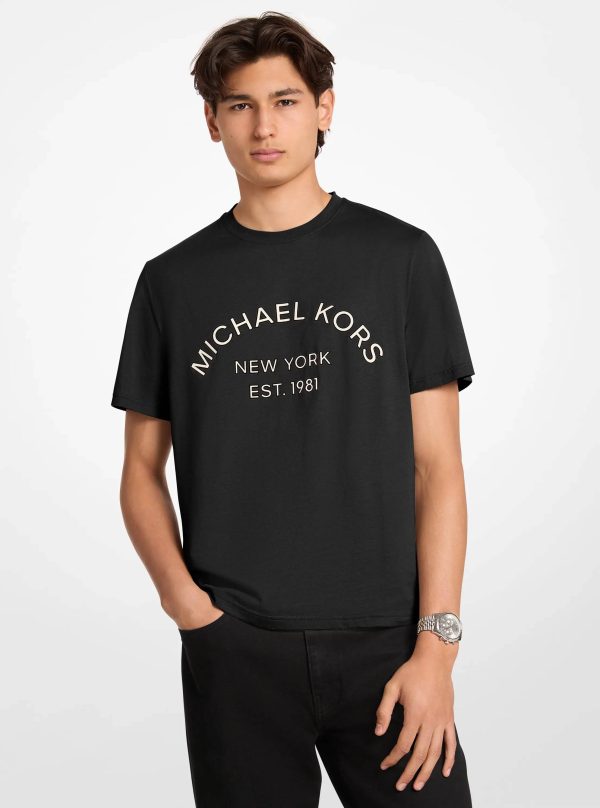 Michael Kors Graphic Logo Cotton Jersey T-Shirt - Preorder