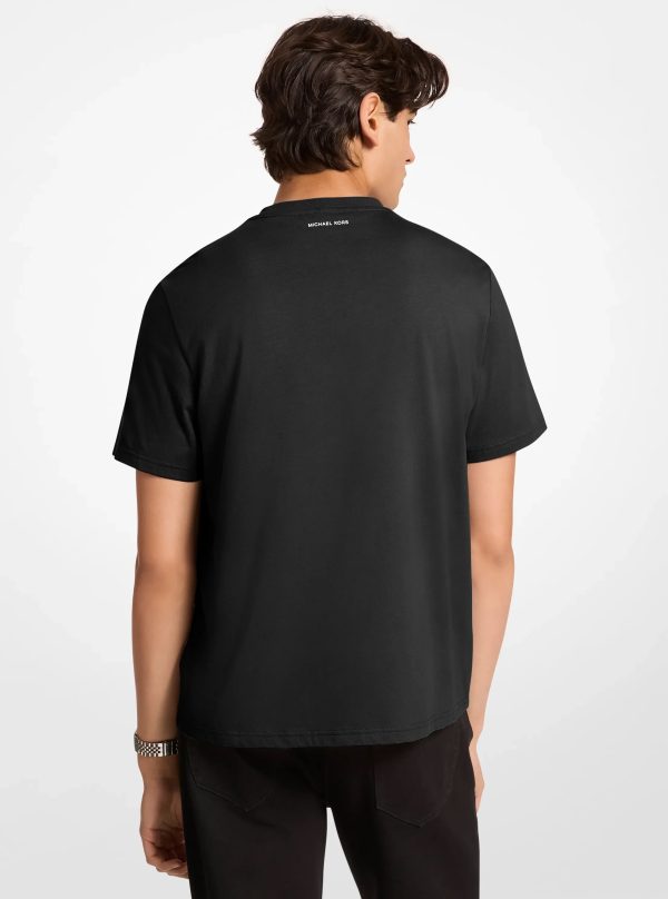 Michael Kors Graphic Logo Cotton Jersey T-Shirt - Preorder