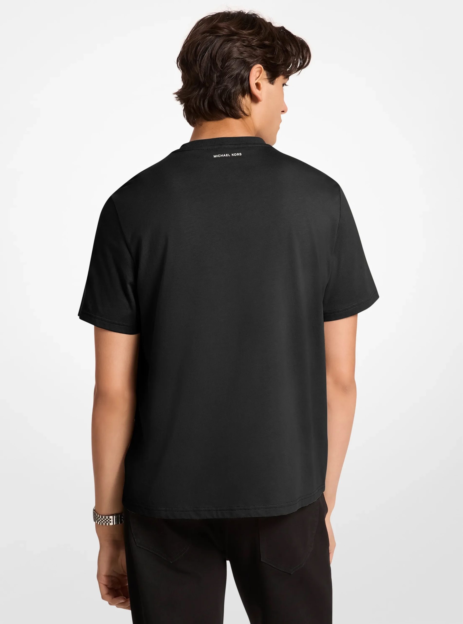 Michael Kors Graphic Logo Cotton Jersey T-Shirt - Preorder