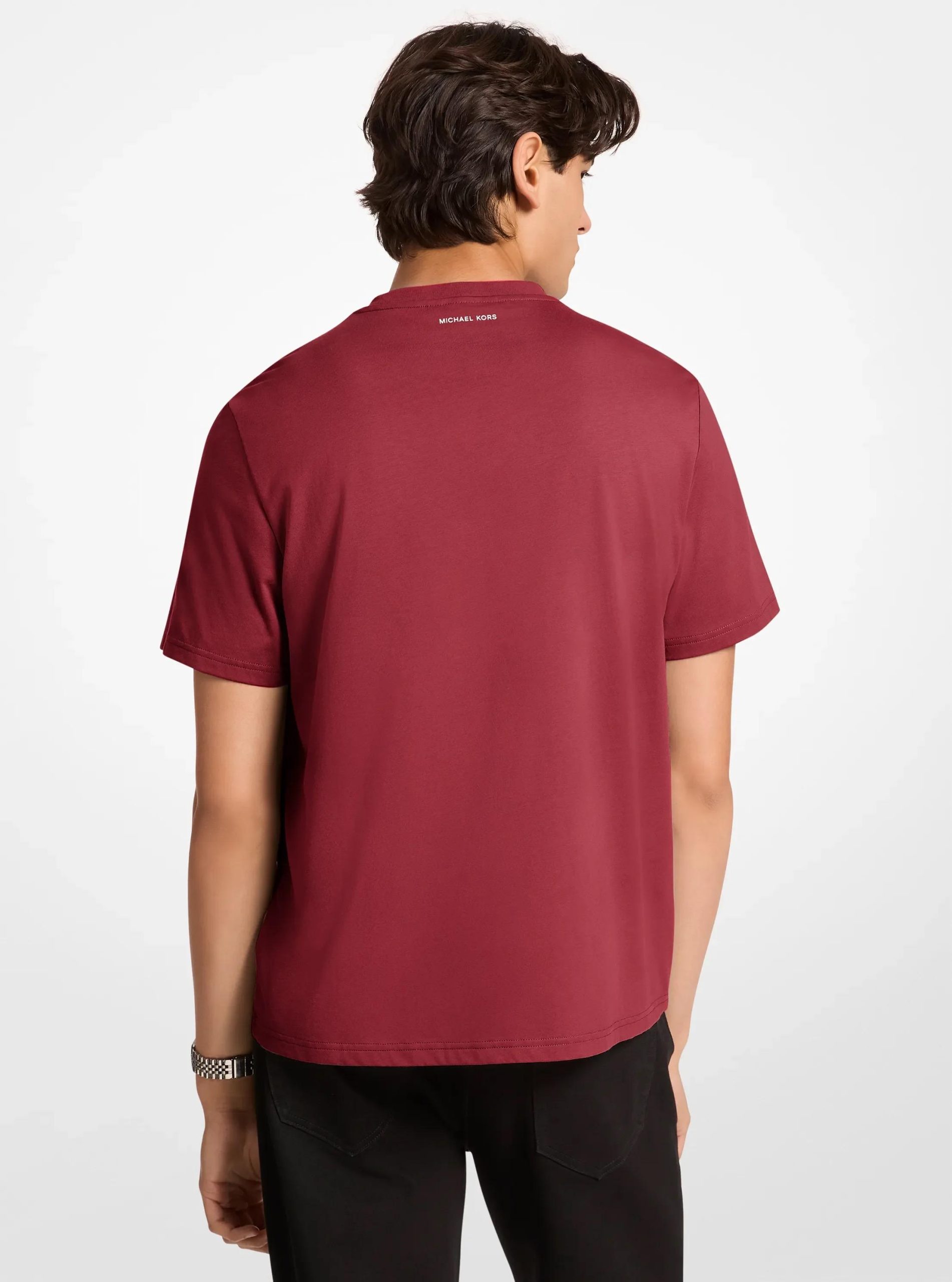 Michael Kors Graphic Logo Cotton Jersey T-Shirt - Preorder