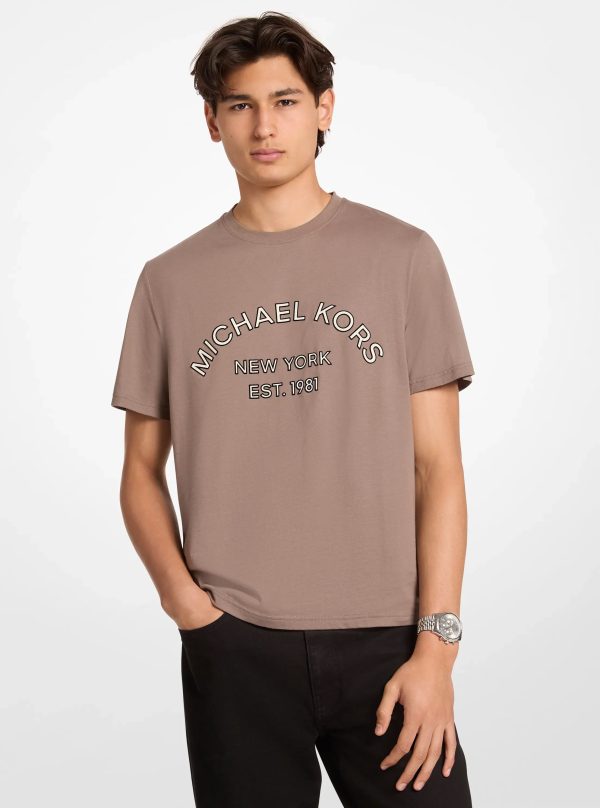 Michael Kors Graphic Logo Cotton Jersey T-Shirt - Preorder