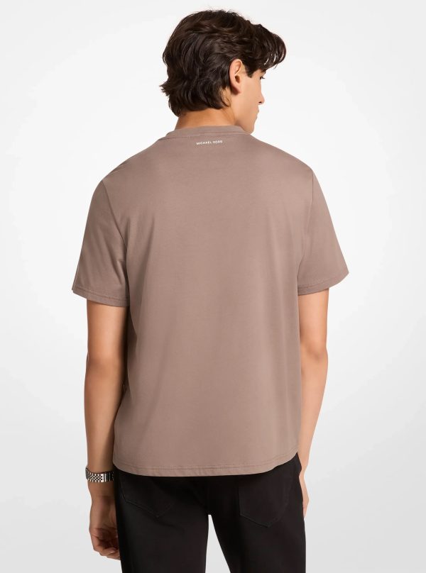 Michael Kors Graphic Logo Cotton Jersey T-Shirt - Preorder