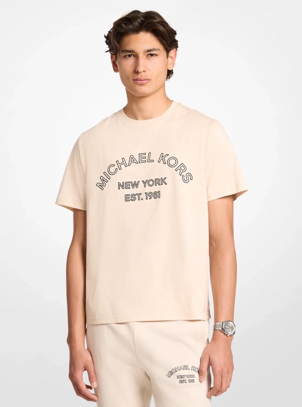 Michael Kors Graphic Logo Cotton Jersey T-Shirt - Preorder