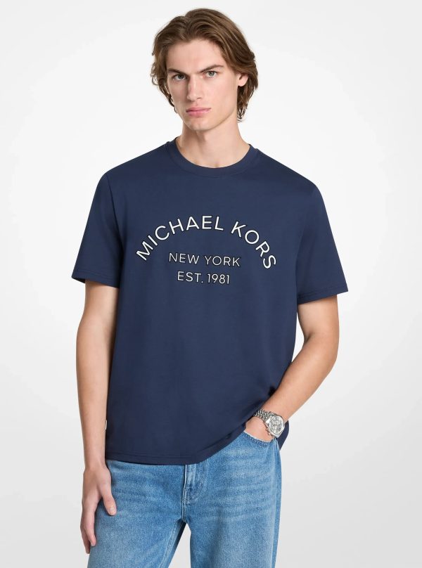 Michael Kors Graphic Logo Cotton Jersey T-Shirt - Preorder
