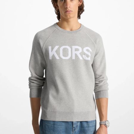 Michael Kors KORS Stretch Viscose Sweater - Preorder — Heather Grey