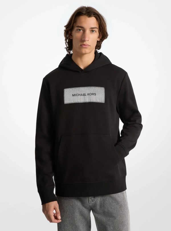 Michael Kors Logo Cotton Blend Hoodie - Preorder