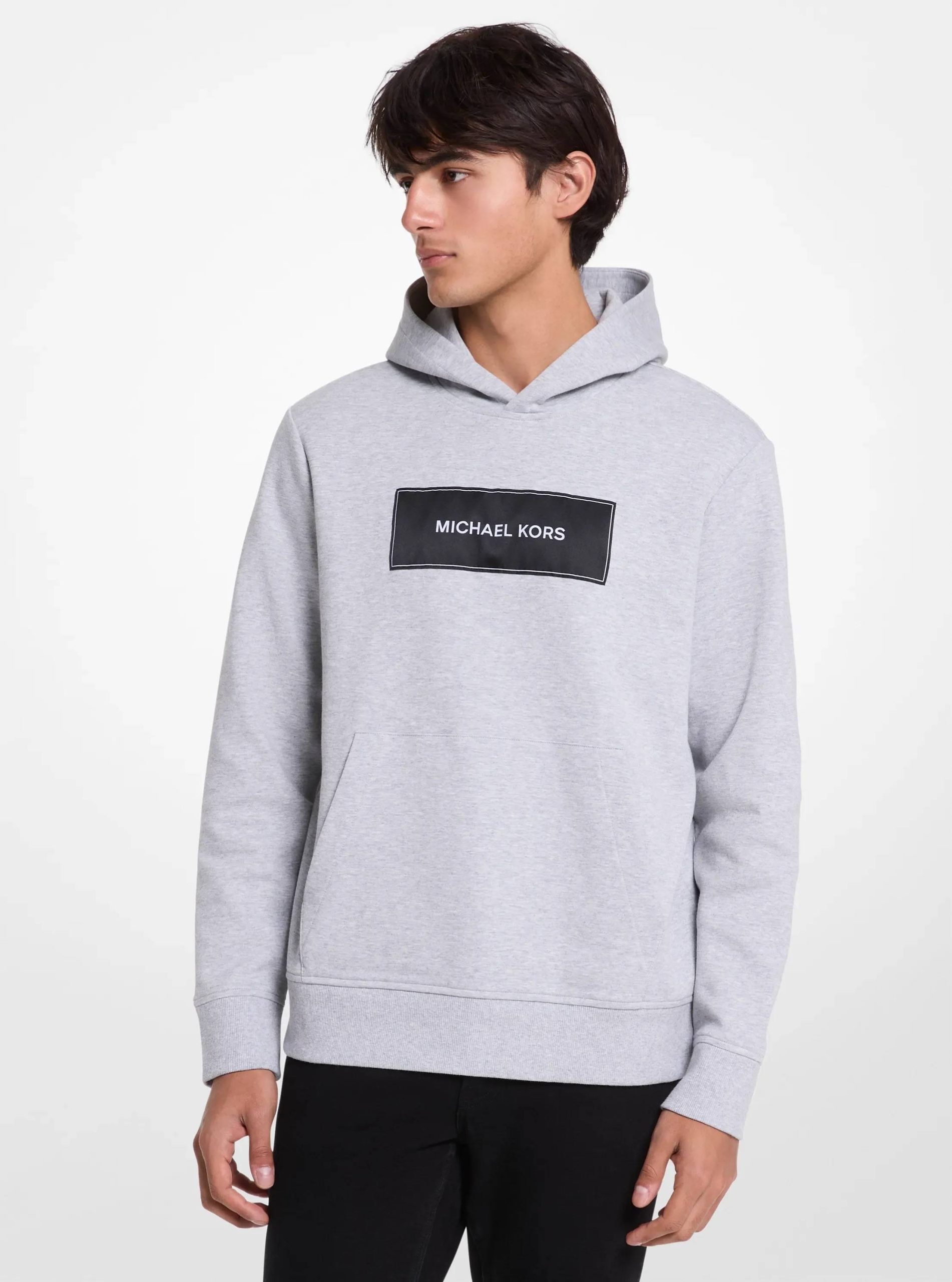 Michael Kors Logo Cotton Blend Hoodie - Preorder