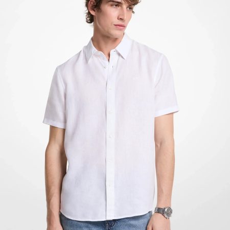 Michael Kors Linen Shirt - Preorder — White