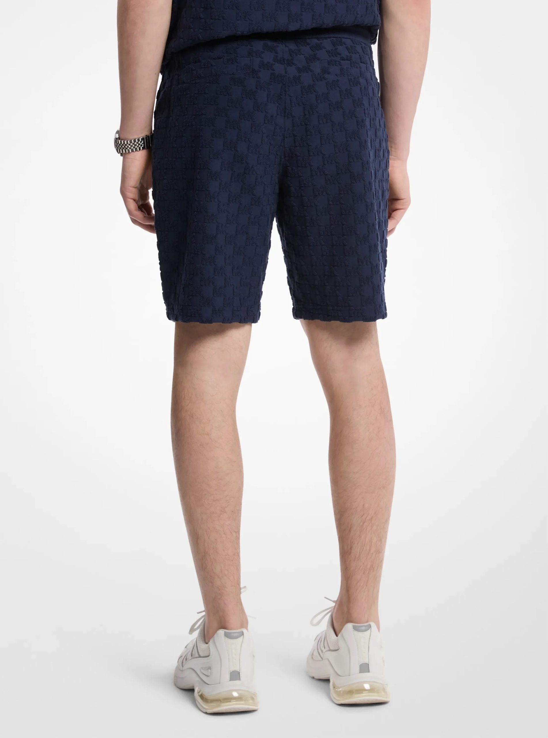 Michael Kors Logo Jacquard Terry Shorts - Preorder