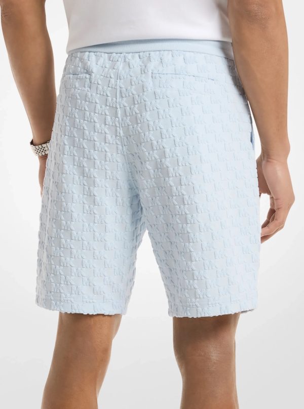 Michael Kors Logo Jacquard Terry Shorts - Preorder