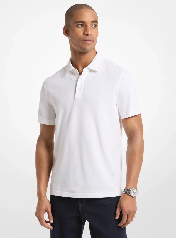 Michael Kors Pima Cotton Piqué Polo Shirt - Preorder