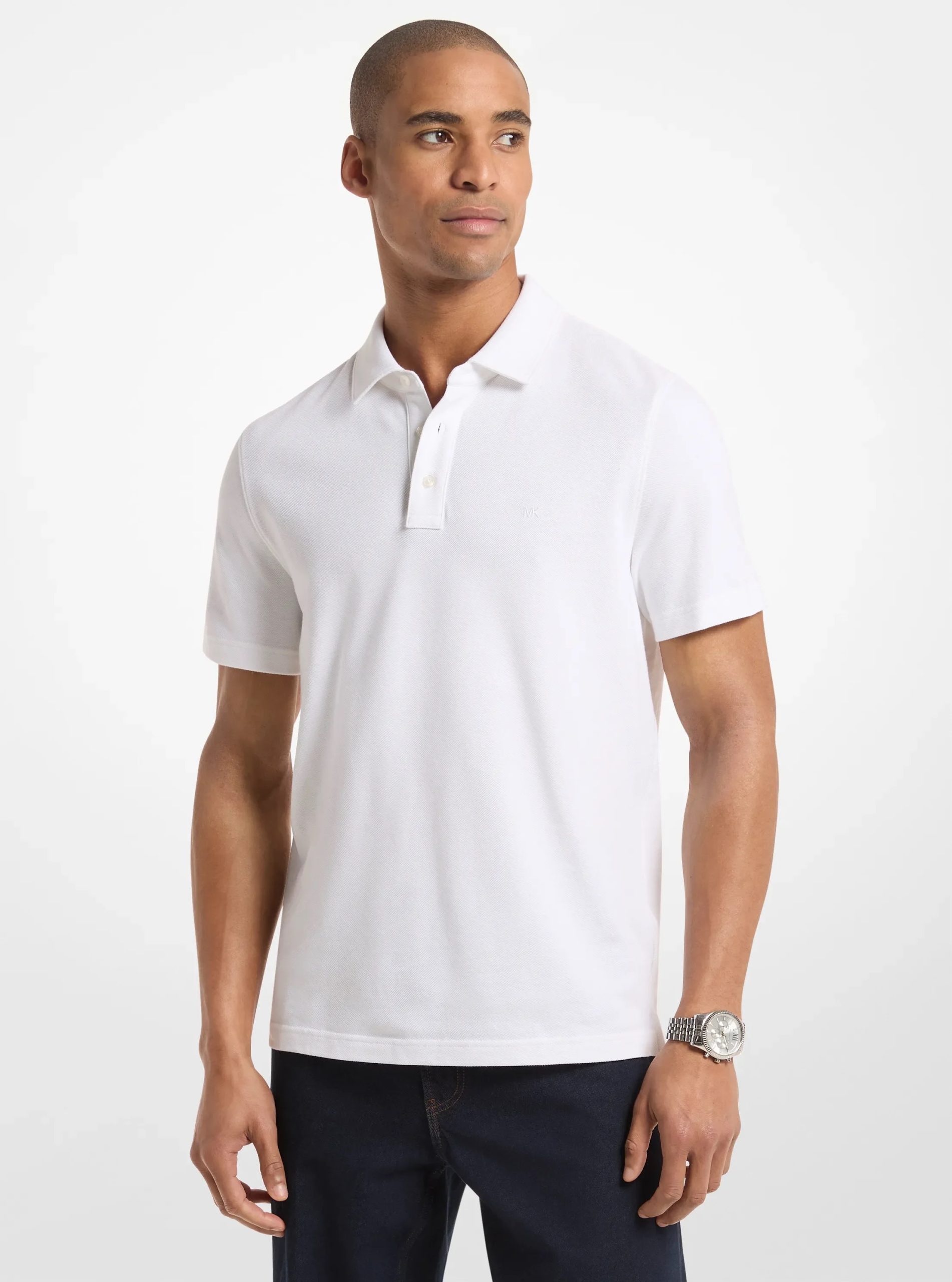 Michael Kors Pima Cotton Piqué Polo Shirt - Preorder