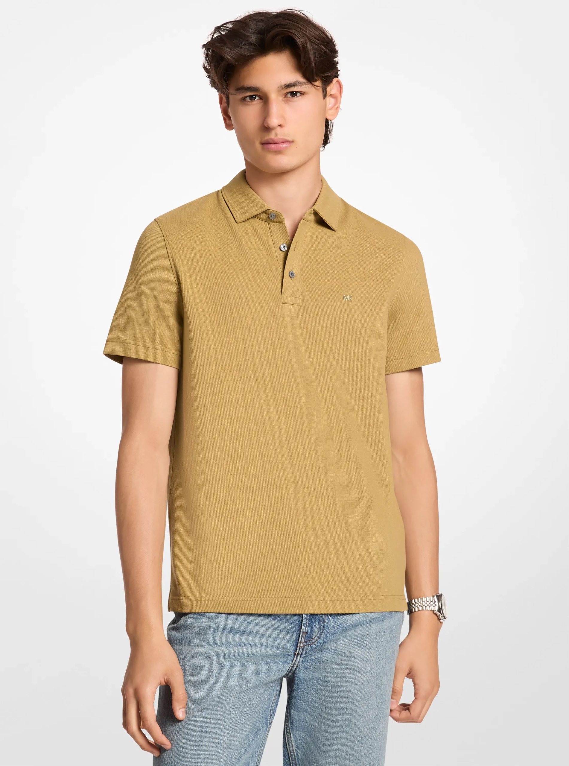 Michael Kors Pima Cotton Piqué Polo Shirt - Preorder