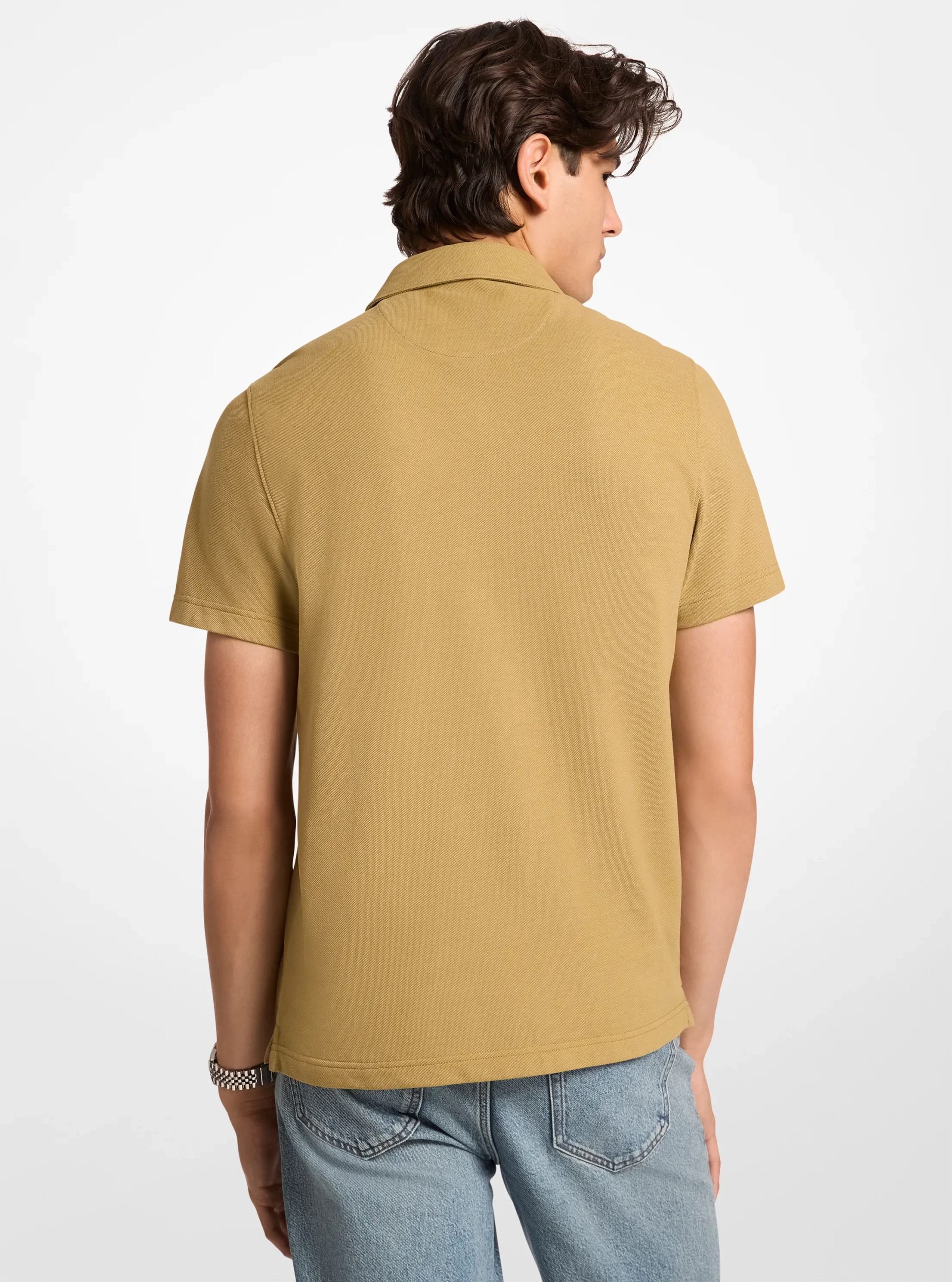 Michael Kors Pima Cotton Piqué Polo Shirt - Preorder