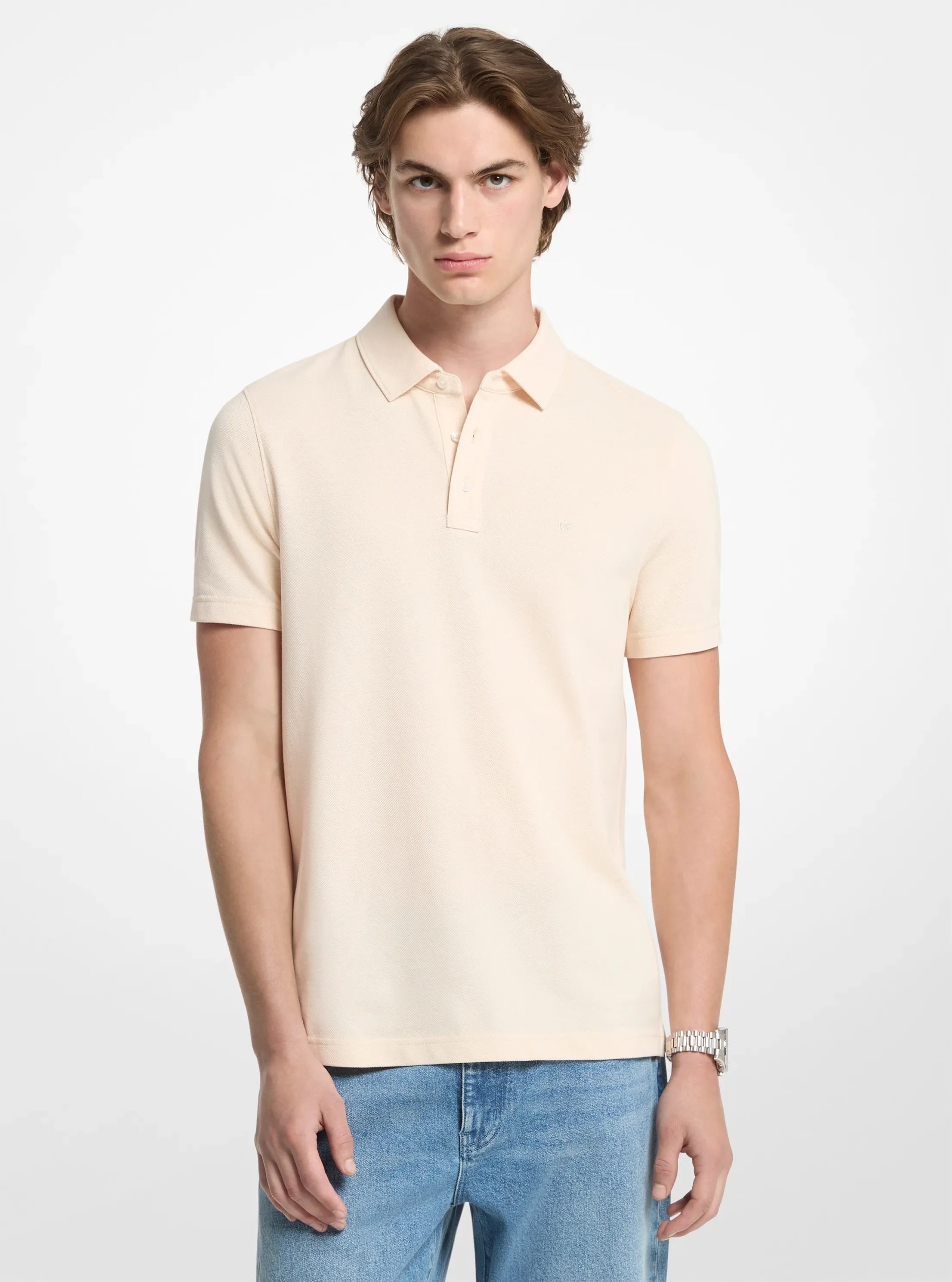 Michael Kors Pima Cotton Piqué Polo Shirt - Preorder