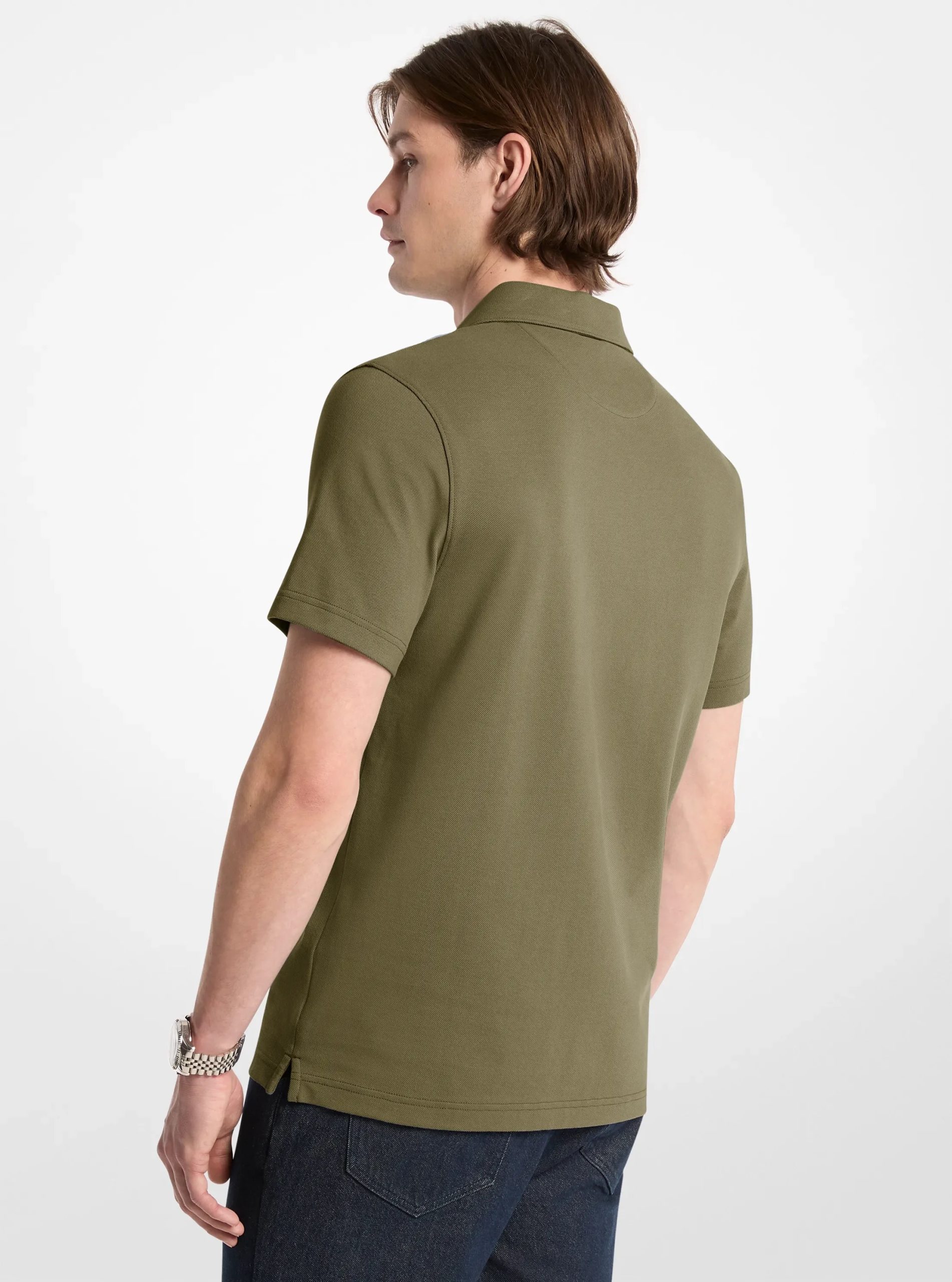 Michael Kors Pima Cotton Piqué Polo Shirt - Preorder