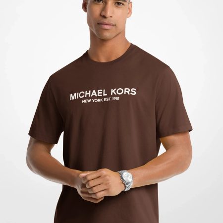 Michael Kors Logo Cotton T-shirt - Preorder — Nutmeg
