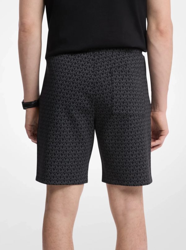 Michael Kors Signature Logo Cotton Blend Shorts - Preorder