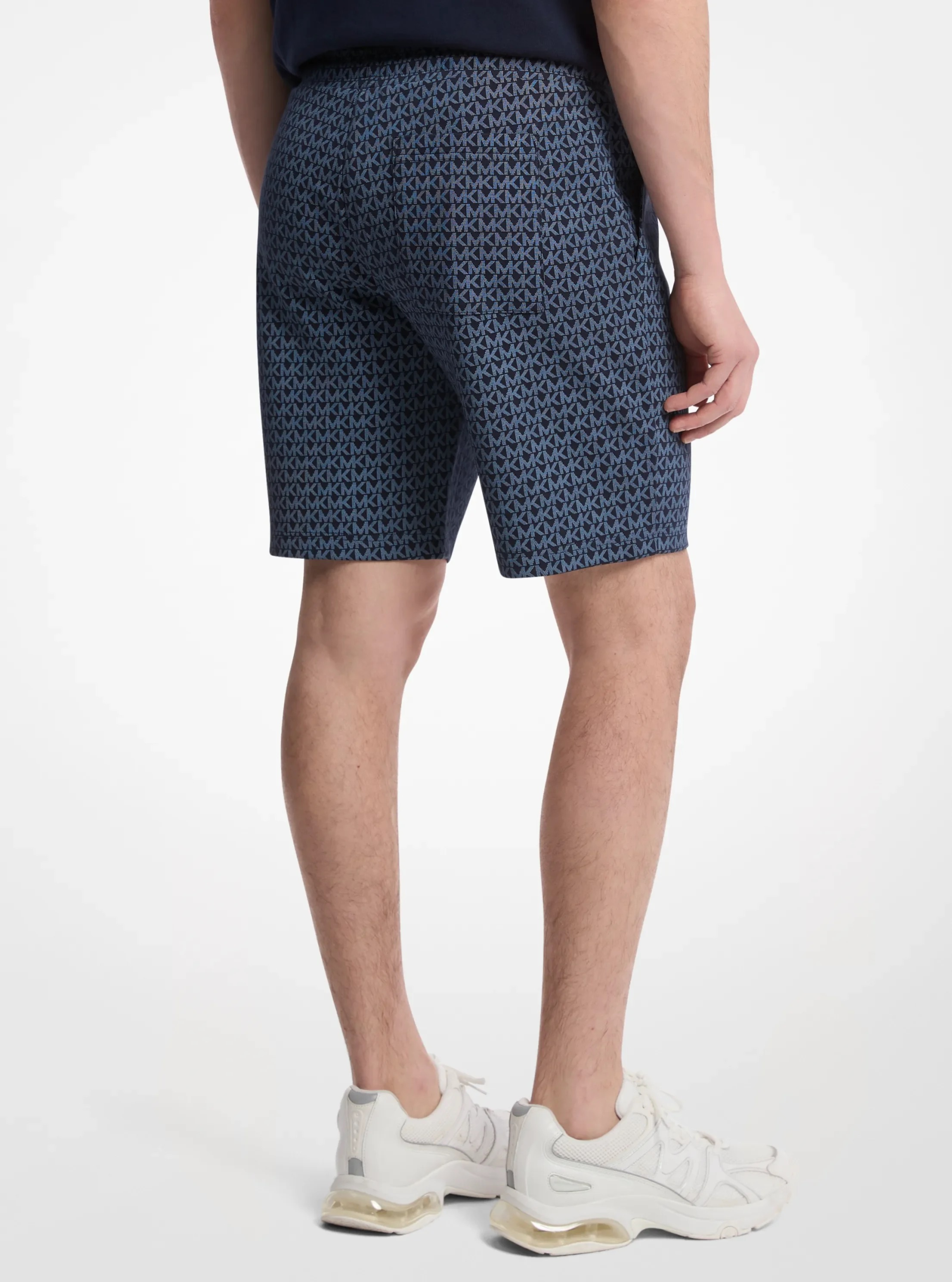 Michael Kors Signature Logo Cotton Blend Shorts - Preorder - Image 2