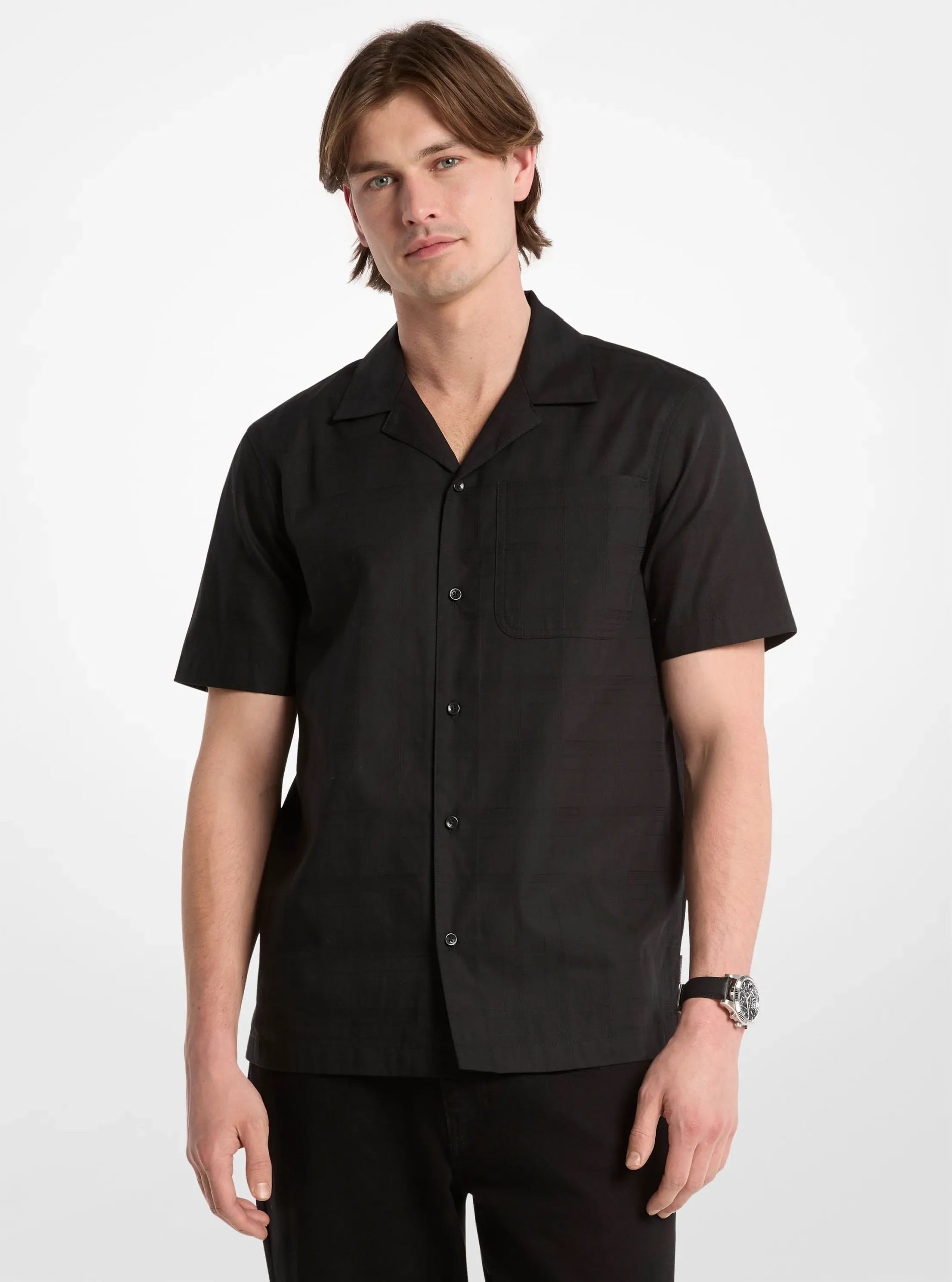 Michael Kors Cotton Short-Sleeve Shirt - Preorder