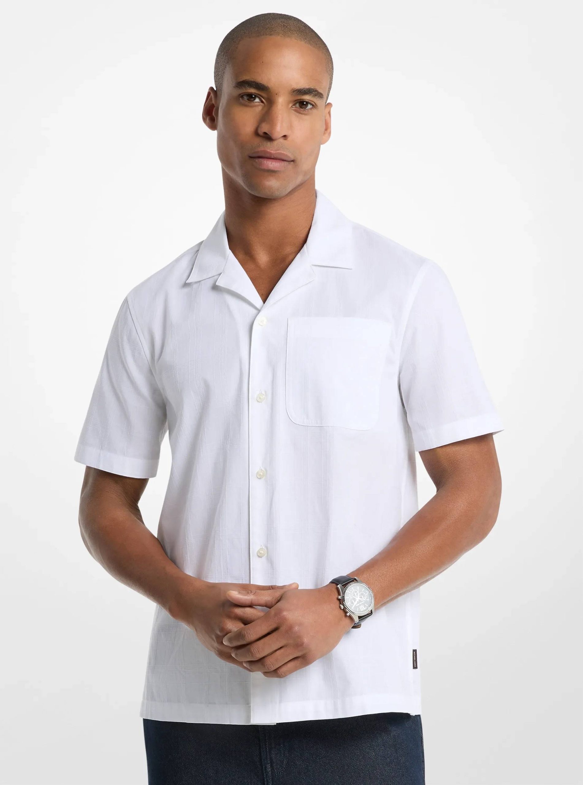 Michael Kors Cotton Short-Sleeve Shirt - Preorder