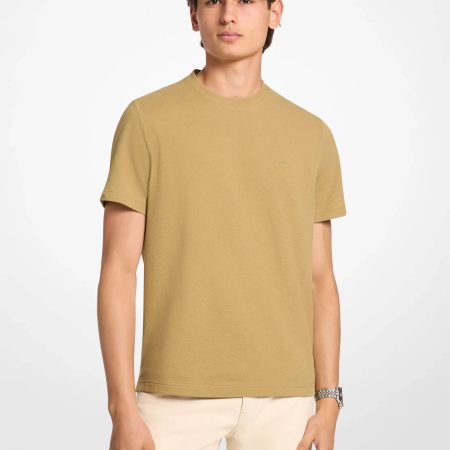 Michael Kors Cotton Piqué T-Shirt - Preorder — Oregano