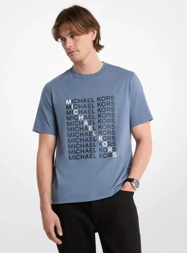 Michael Kors Graphic Logo Cotton Jersey T-Shirt - Preorder
