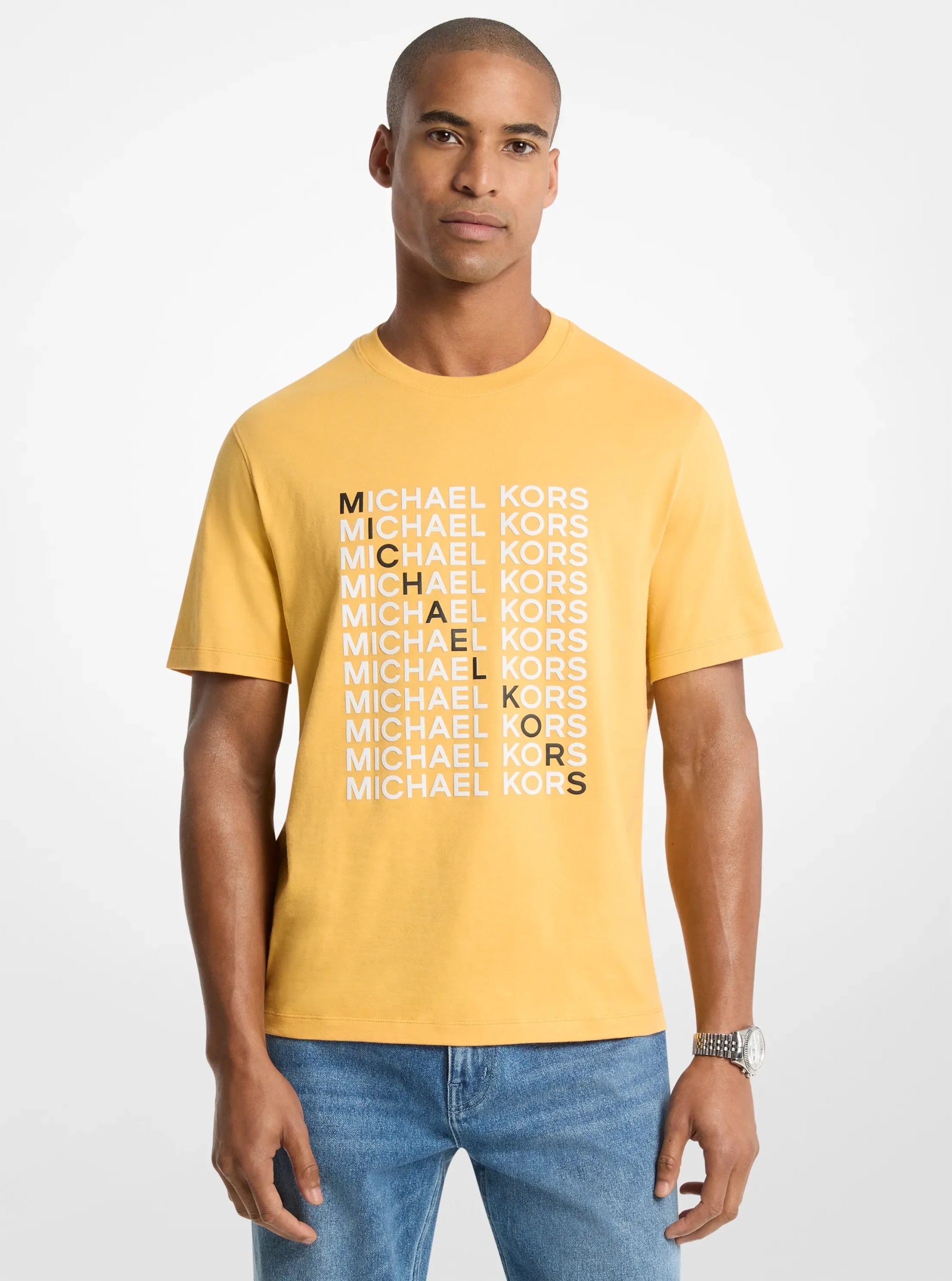 Michael Kors Graphic Logo Cotton Jersey T-Shirt - Preorder