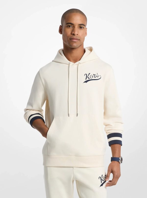Michael Kors KORS Varsity Knit Cotton Blend Hoodie - Preorder