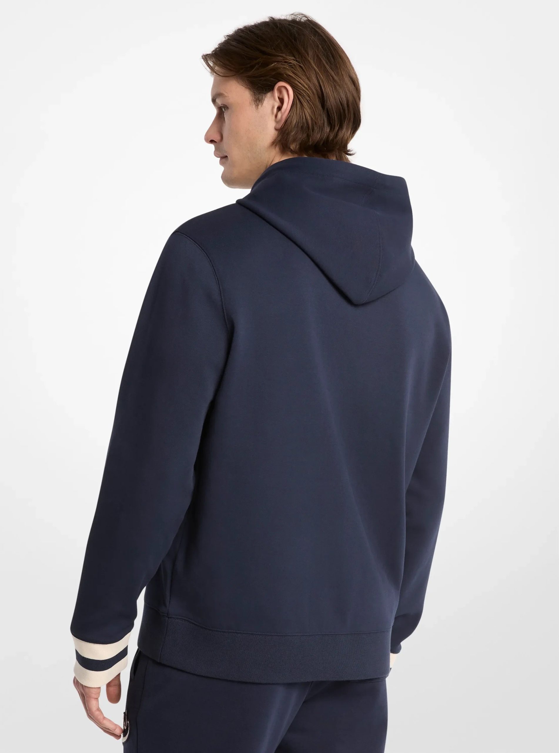 Michael Kors KORS Varsity Knit Cotton Blend Hoodie - Preorder