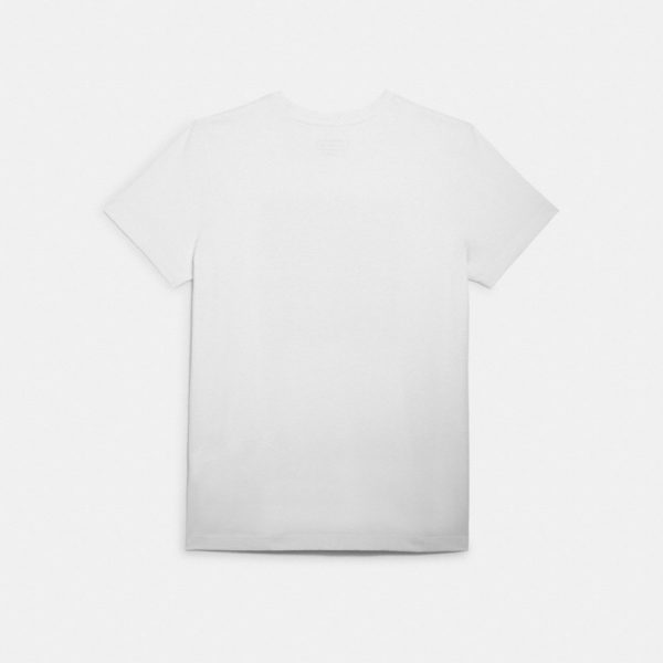 Coach Outlet Signature T-Shirt In Organic Cotton - Preorder