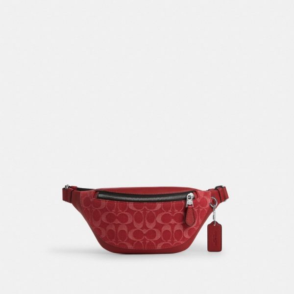 Coach Outlet Warren Mini Belt Bag In Signature Denim - Preorder
