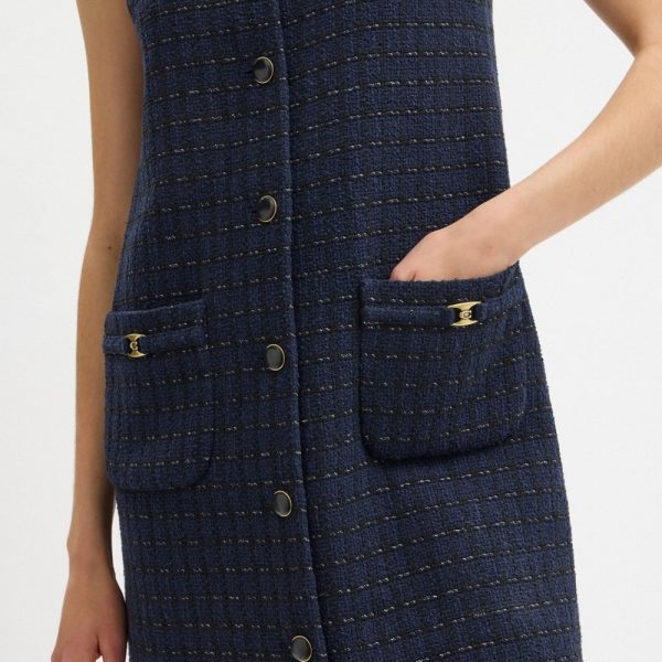 Coach Outlet Heritage C Boucle Dress - Preorder