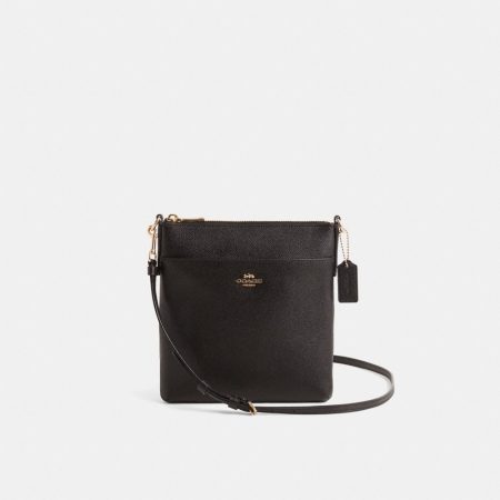 Coach Restored Kitt Messenger Crossbody - Preorder — Brass/Black