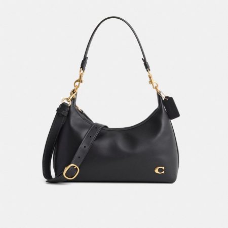 Coach Restored Juliet Shoulder Bag - Preorder — Brass/Black