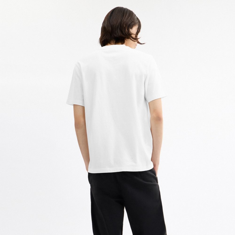 Coach Outlet Signature Square T-Shirt In Organic Cotton - Preorder - Image 4