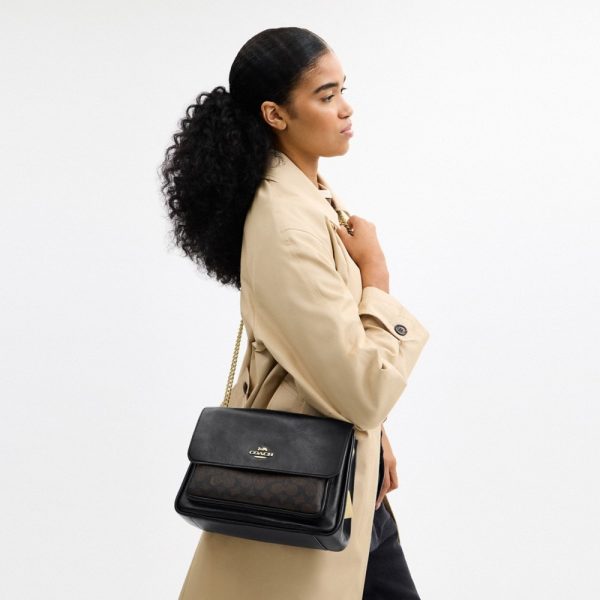 Coach Outlet Elodie Crossbody Bag In Signature Canvas - Preorder