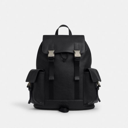 Coach Outlet Clark Backpack - Preorder — Gunmetal/Black
