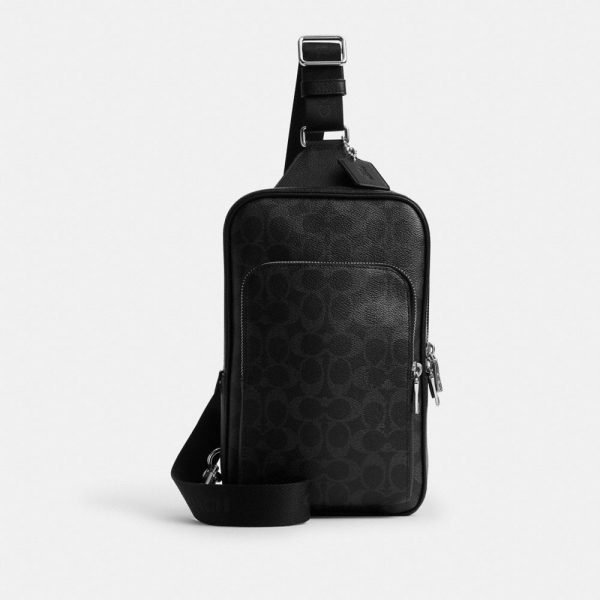 Coach Felix Sling Bag In Signature Canvas - Preorder
