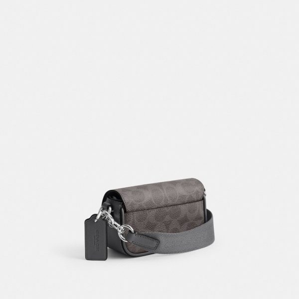 Coach Flap Crossbody Bag In Signature Canvas - Preorder