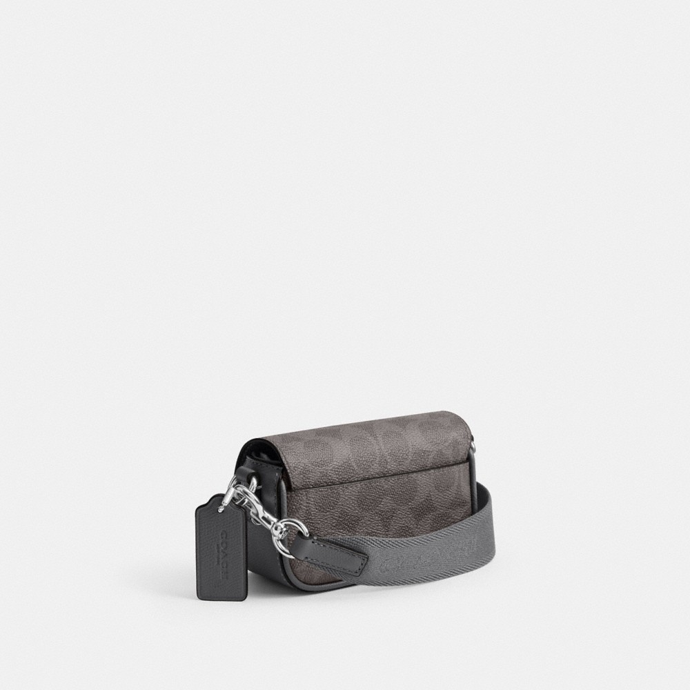 Coach Flap Crossbody Bag In Signature Canvas - Preorder