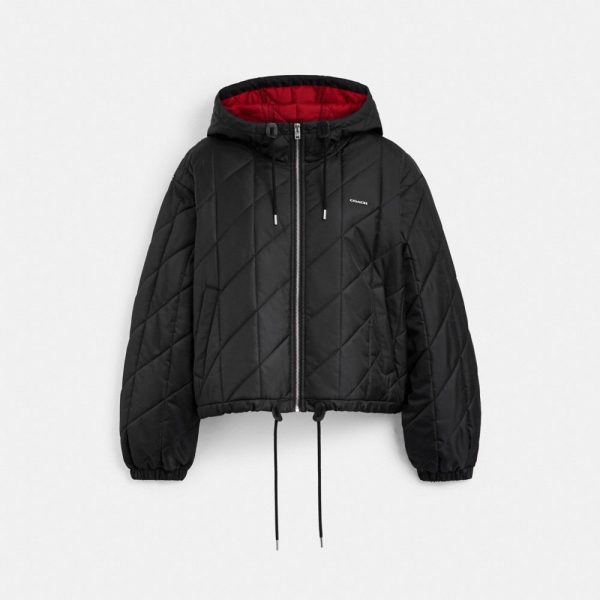 Coach Outlet Quilted Blouson Hoodie - Preorder