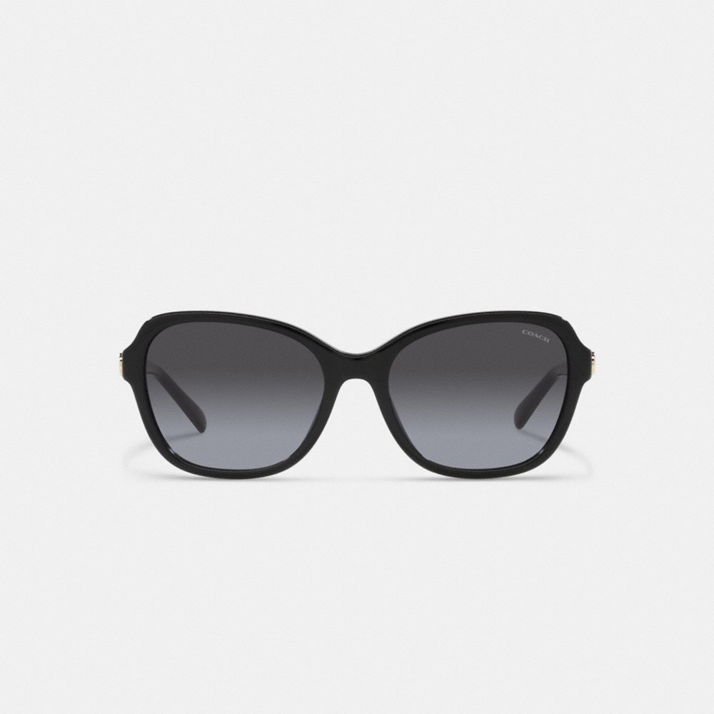 Coach Hinged Horse And Carriage Square Sunglasses - Preorder