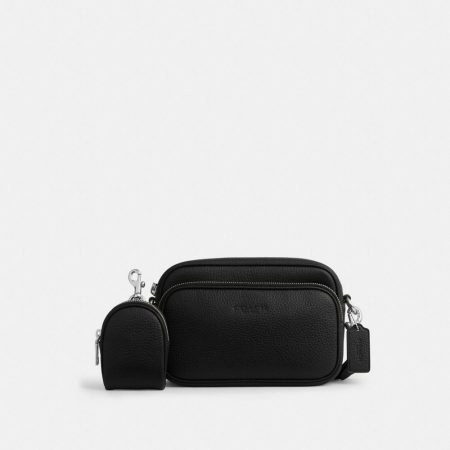 Coach Outlet Finlay Crossbody Bag - Preorder — Silver/Black