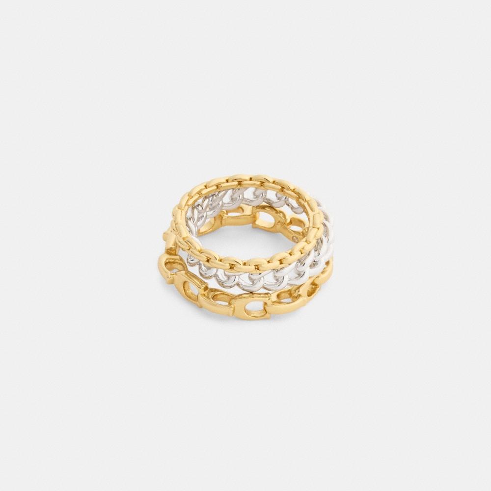Coach Outlet Linked C Ring Set - Preorder