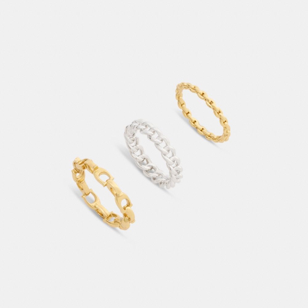Coach Outlet Linked C Ring Set - Preorder - Image 2
