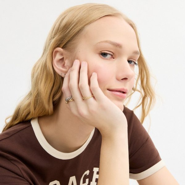 Coach Outlet Linked C Ring Set - Preorder