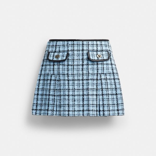 Coach Outlet Turnlock Tweed Skirt - Preorder